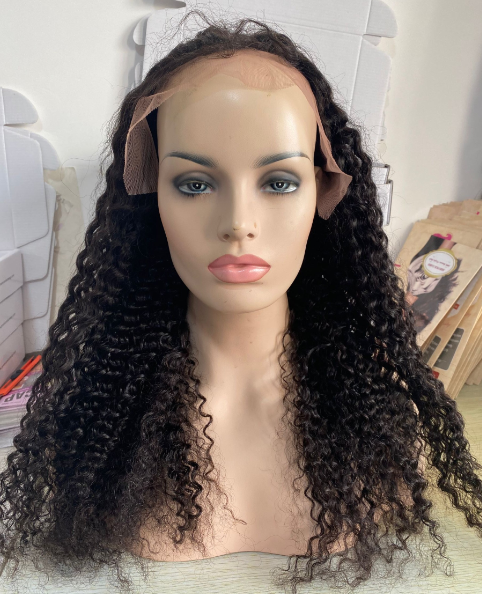 22inch Deep Curly 13x4 130 Density Virgin Human Hair Wigs