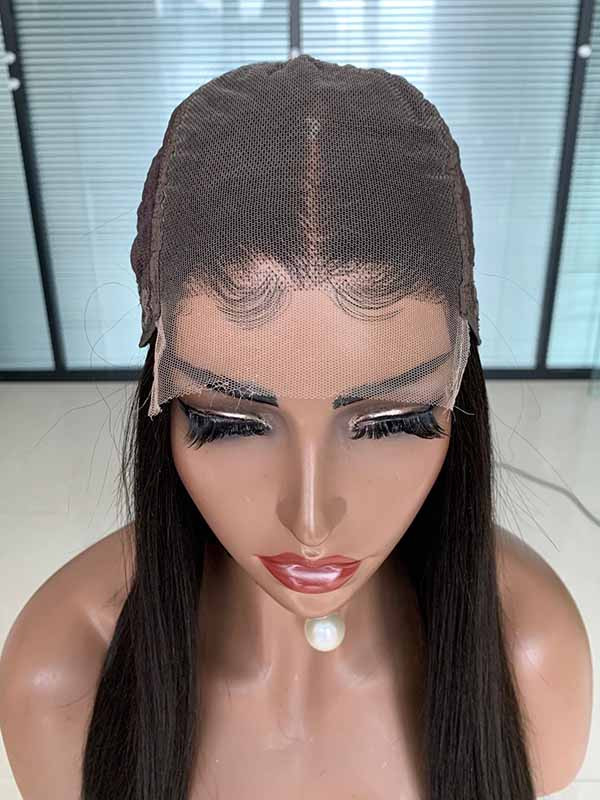 HD5X5 Lace Front Wig Loose Wave Human Hair Wigs Pre Plucked Transparent Lace