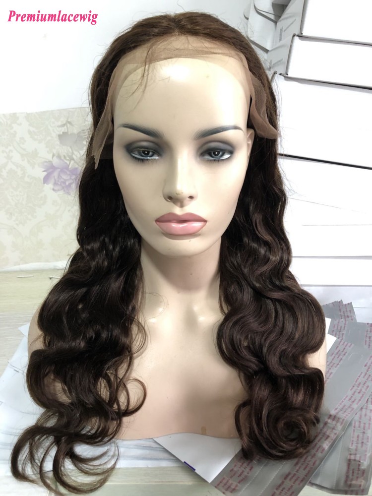 20inch color 3 T Part Lace Wig Body Wave 100% Human Hair Wig