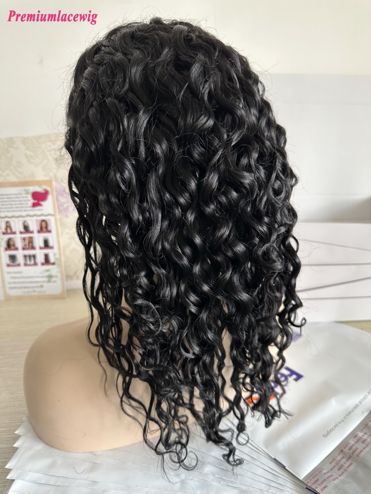 Full Lace Wig Loose Wave 16inch Pre Plucked Hairline with Baby Hair