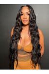 Natural Wave Lace Front Wig Brazilian Virgin Hair Wig 22inch