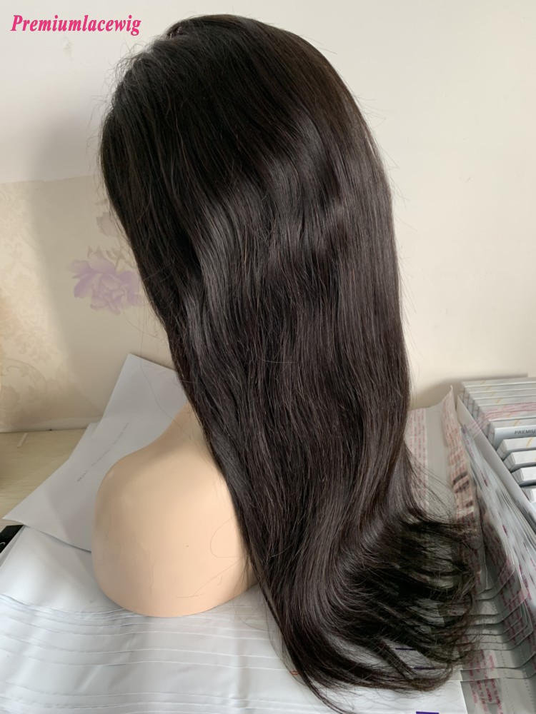 Glueless Full Lace Wig 16inch 100% Brazilian Human Hair Wig