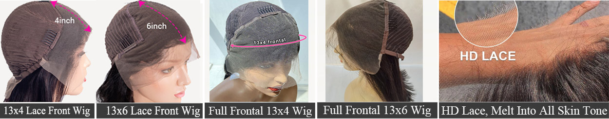 wholesale Lace front wig cheap for sale,affordable HD lace front wigs