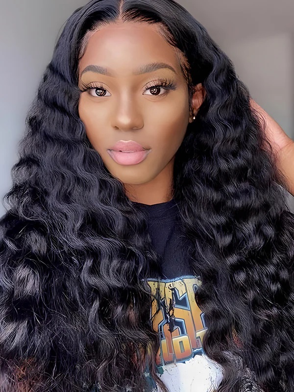 Loose Curly 360 Lace Wig Malaysian Virgin Hair 20inch 