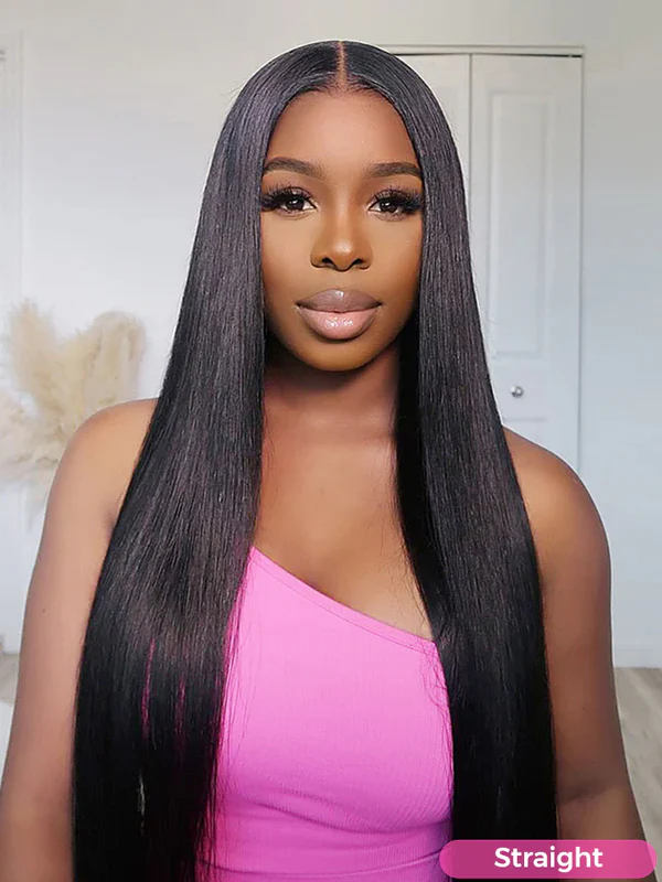 18 inch Straight Human Hair Indian Full Lace Wig Instock