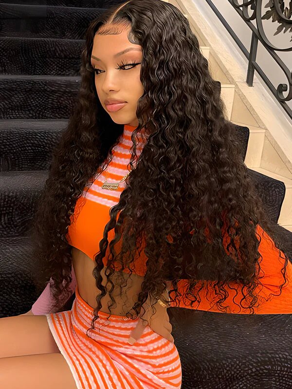 Water Wave Wear and Go Wig Pre Cut Pre Bleached 5x5 HD Lace Wig