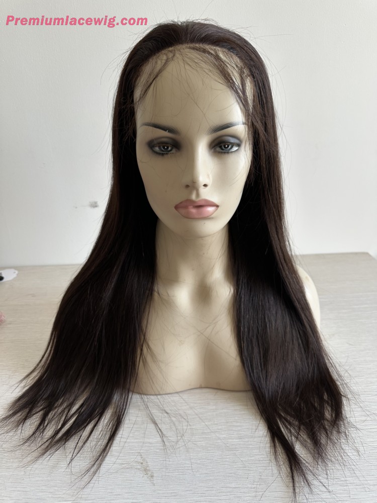 Wear and Go Wig 18inch Glueless HD Lace Wig Straight Hair 180 Density