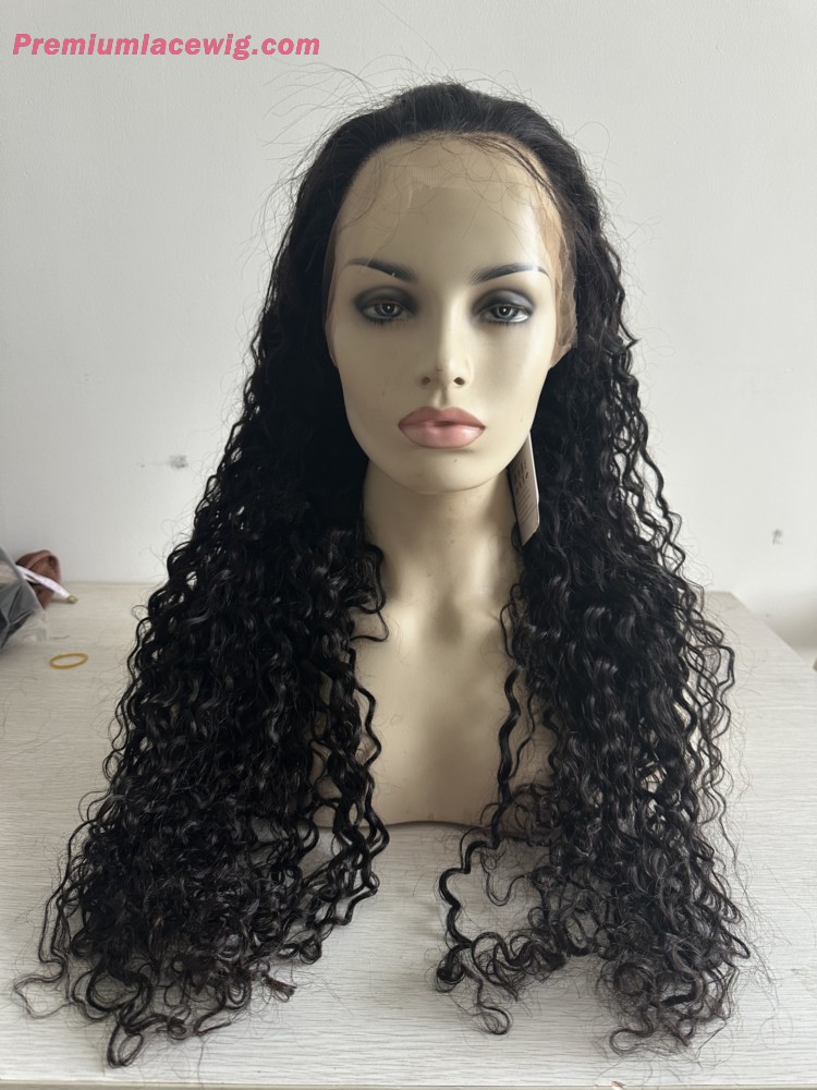 30inch 360 HD Lace Wig Loose Wave 200 Density Invisible Strap