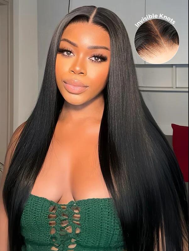 Full Lace Wig Brazilian Straight Human Hair 22inch