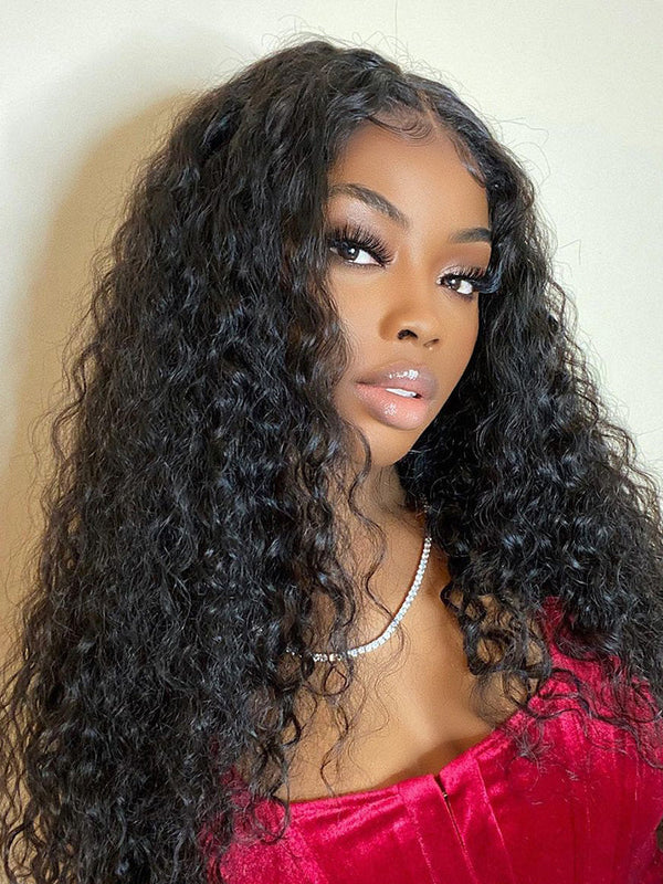 Gorgeous Lady Look! 200% Perfect Loose Deep Wave Undetectable Swiss Full Lace Wig