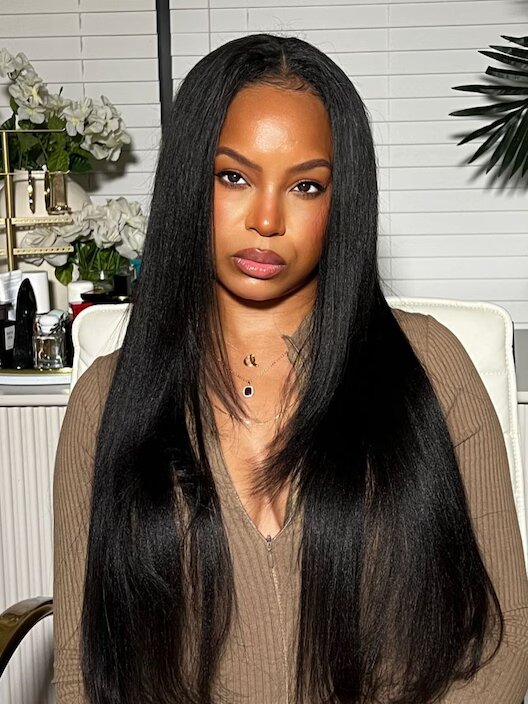 Instock Silky Straight Brazilian Full Lace Wig 22inch