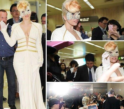 Lady Gaga's fashion wigs
