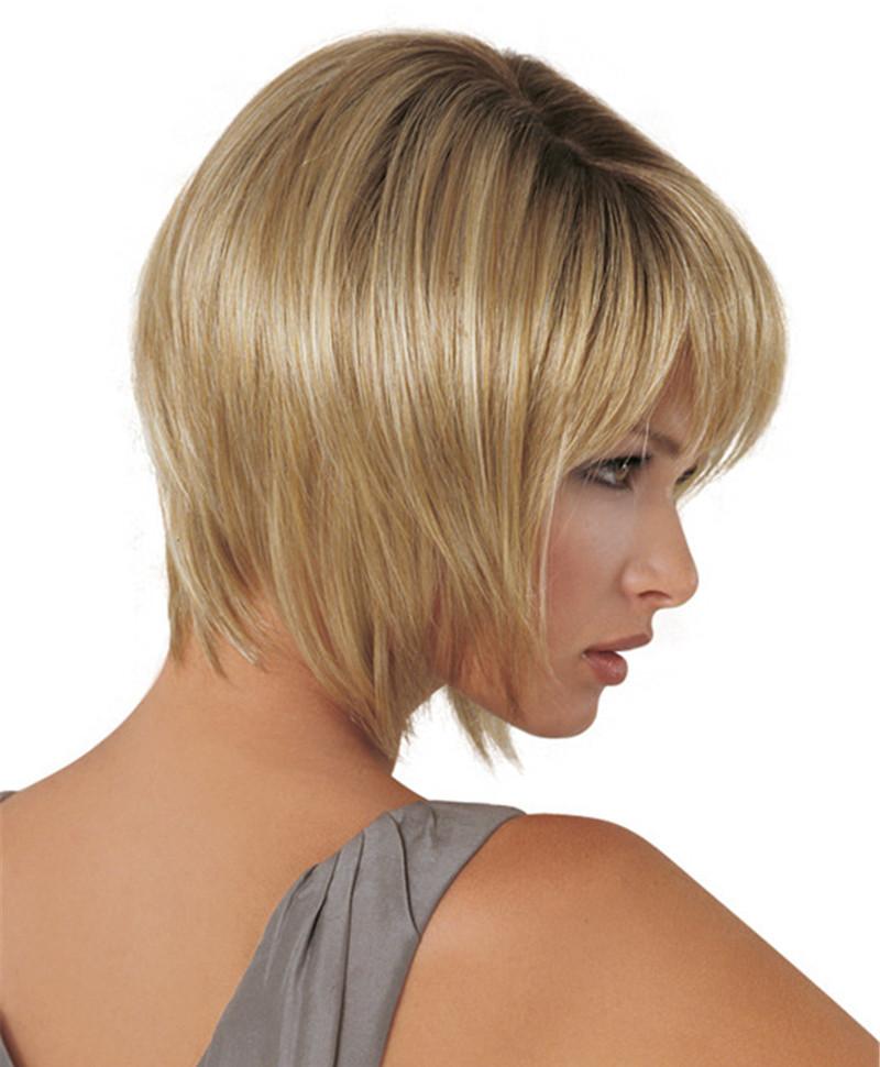 Fashion wigs style for short human hair