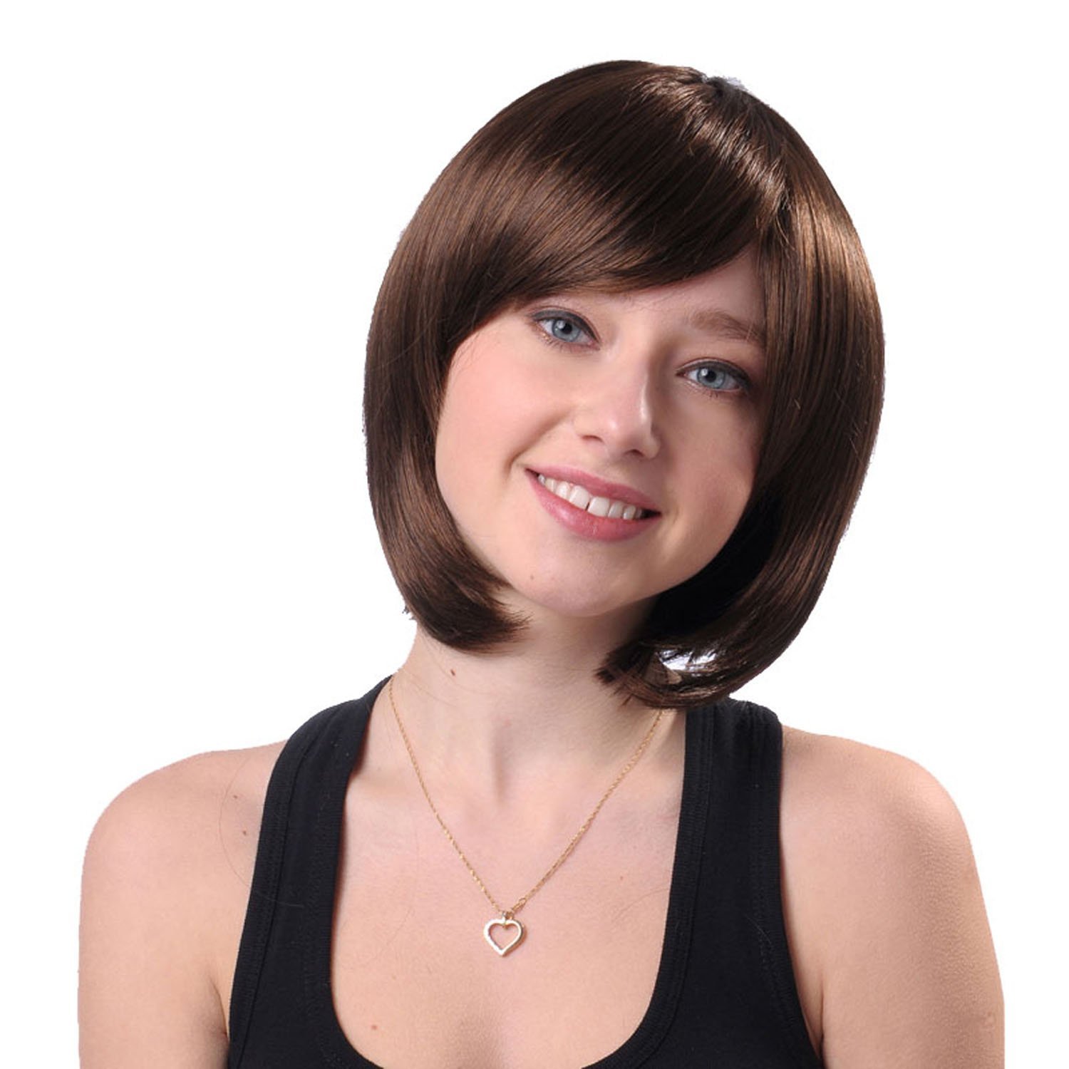 Fashion wigs style for short human hair