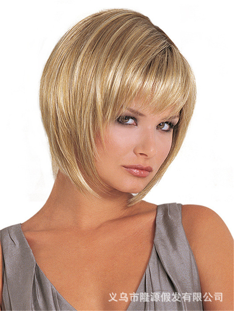 Fashion wigs style for short human hair