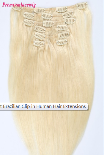 2018 new wig style of clip in hair Extensions