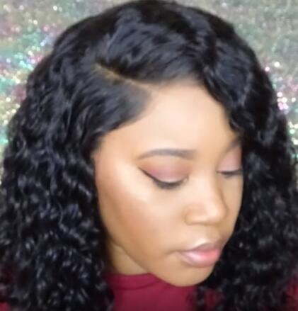 Beautiful pictures about 24 inch Deep Wave Full Lace Wig 