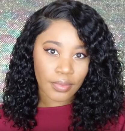 Beautiful pictures about 24 inch Deep Wave Full Lace Wig 
