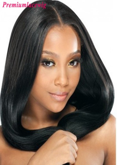 Beautiful Picture of Straight Brazilian Full Lace Wigs