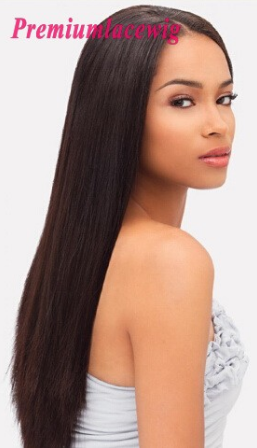 Beautiful Picture of Straight Brazilian Full Lace Wigs