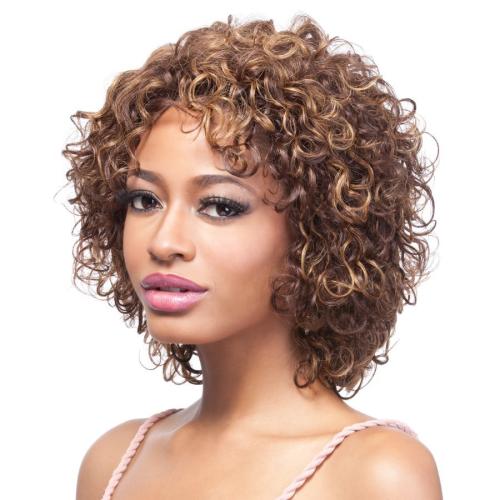 picture2 of Fashion Style Coppery Human Hair Lace Wig