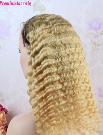 2018 New Style of Deep Wave Brazilian Virgin Full Lace Wigs