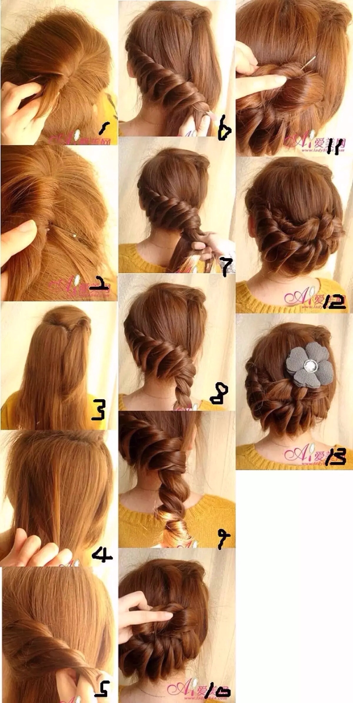 Wonderful Dish Hair Tutorial for Mothers Day