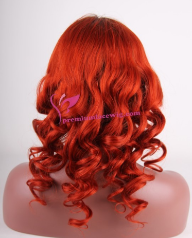 Different style of glueless lace front wig