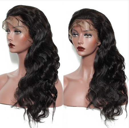 pre plucked lace front wigs