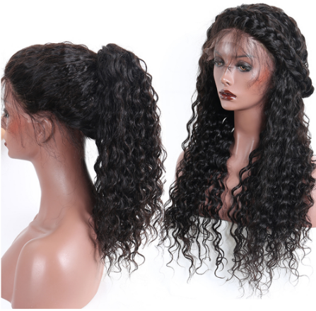 pre plucked lace front wigs