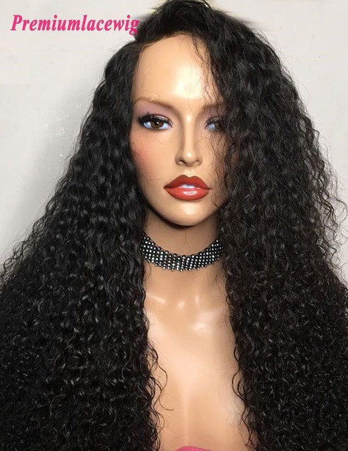 pre plucked lace front wigs