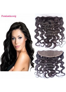 14 inch Body Wave Malaysian Hair 13x4 Lace Frontal