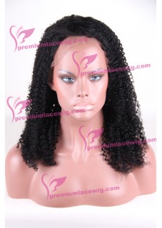 16 inch color 1 Brazilian hair afro kinky curly