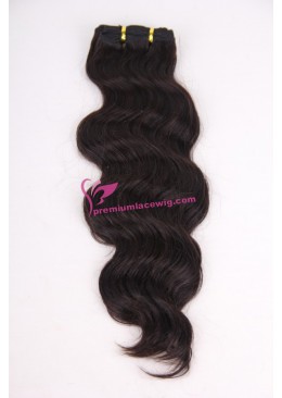 16 inch natural color malaysian body wave hair PWA-625