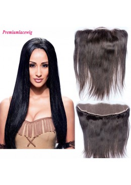 Straight Lace Frontal Peruvian Hair 13x4 16inch