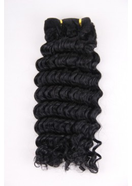 16inch 1# deep wave hair weft PWC274