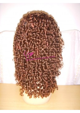 16inch 30# afro curl full lace wig PWS391 