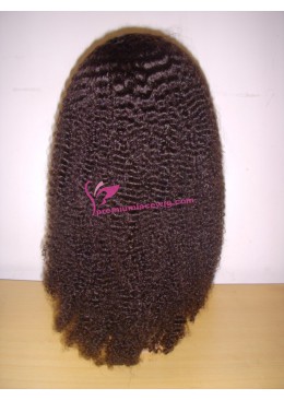 16inch color2 afro curl full lace wig PWS344