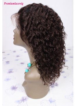16inch Color2 Peruvian Virgin Hair Full Lace Wig