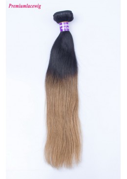 16inch Omber Two Tone T1B/30 Straight Malaysian Hair Human Hair Bundles