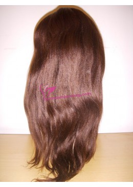 18inch 3# Medium yaki full lace wig PWC356