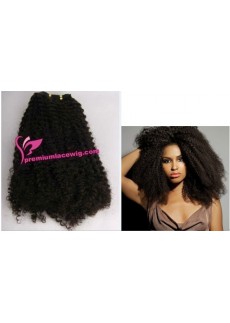 18inch Afro kinky curly hair weft PWS1200