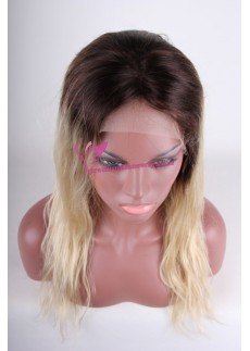 18inch Brazilian hair lace front wig PWC112