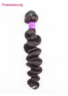 1pc/lot 14 inch Loose Wave Malaysian Hair Human Hair Bundles