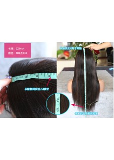20 inch color 1B with highlite 33 Peruvian hunman hair Full Lace Wig