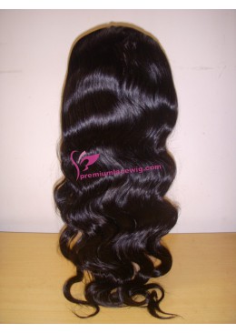 20inch 1# body wave full lace wig PWS369
