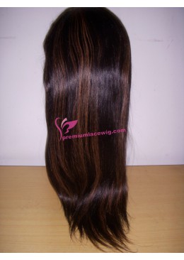 20inch 1b/30# straight full lace wig PWS385
