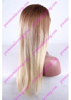 20inch Brazilian human hair wig Root color 6 PWC1240
