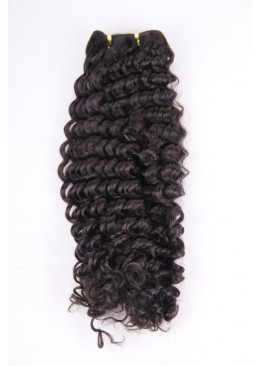 22inch 1b# deep wave hair weft PWC287