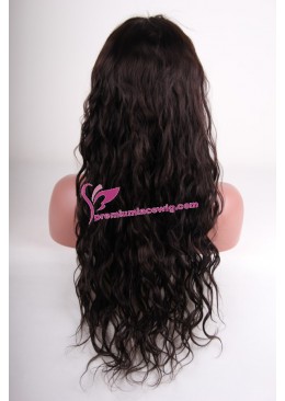 24inch 2# loose wave full lace wig PWS257